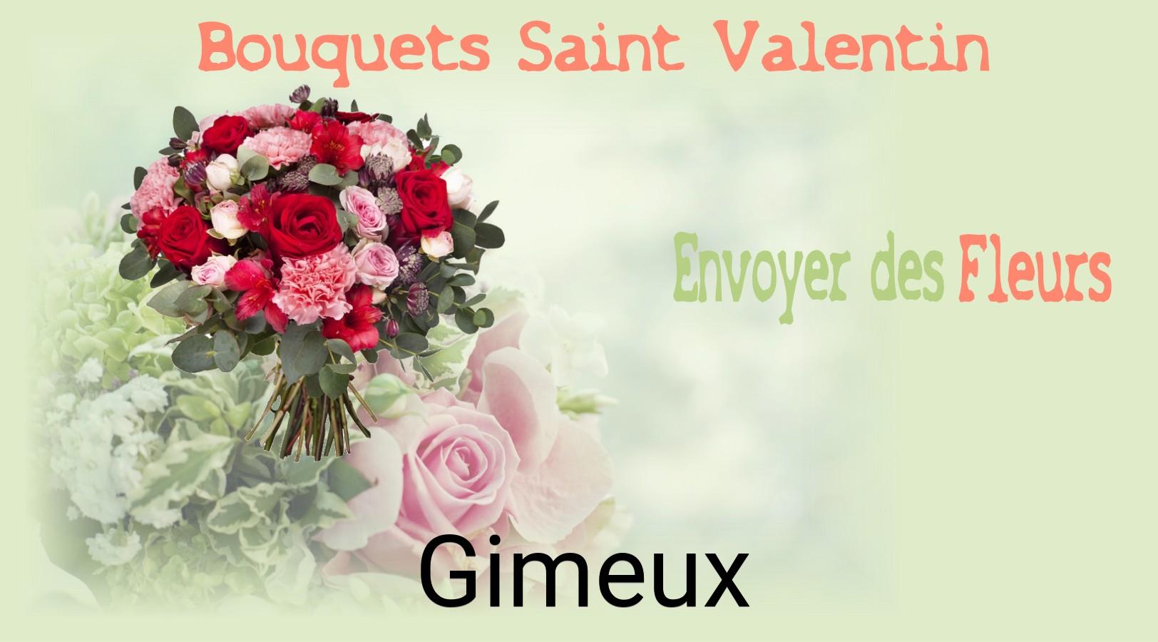 Roses de Saint-Valentin livrées à Gimeux